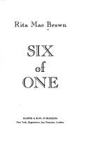 Cover of Six of one