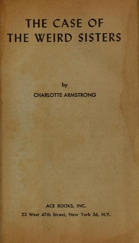 Cover of The case of the weird sisters