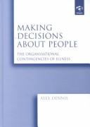 Cover of Making decisions about people