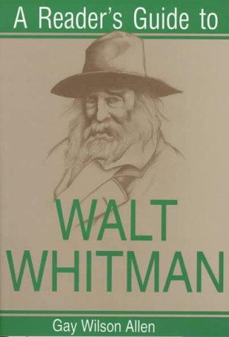 Cover of A reader's guide to Walt Whitman
