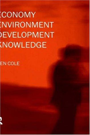Cover of Economy-Environment-Development-Knowledge