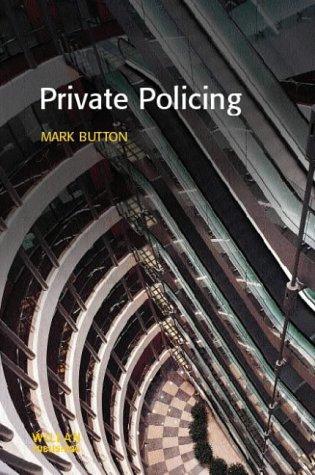 Cover of Private policing