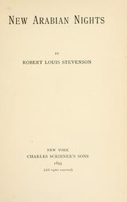 Cover of New Arabian Nights
