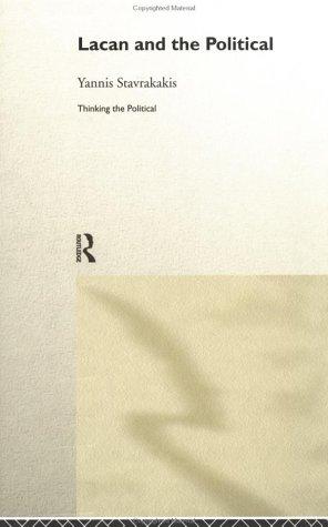 Cover of Lacan and the political