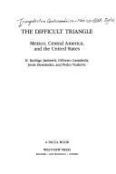 Cover of The difficult triangle