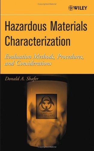 Cover of Hazardous materials characterization