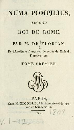 Cover of Numa Pompilius