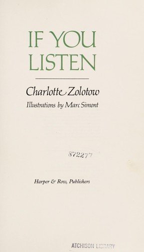 Cover of If You Listen