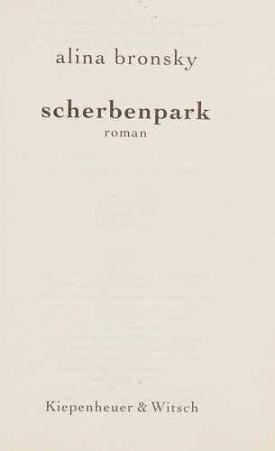 Cover of Scherbenpark
