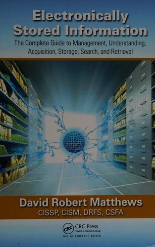Cover of Electronically stored information