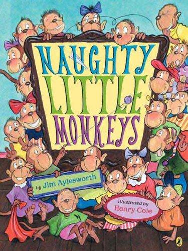 Cover of Naughty Little Monkeys