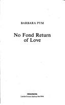 Cover of No fond return of love
