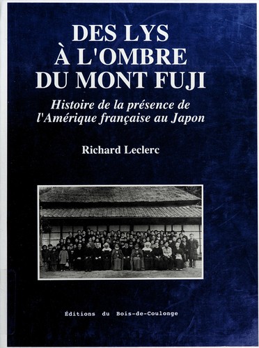 Cover of Des Lys à l'ombre du mont Fuji