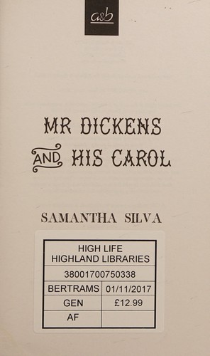 Cover of Mr. Dickens and his carol
