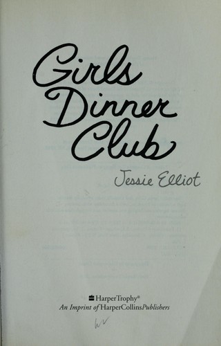 Cover of Girls dinner club