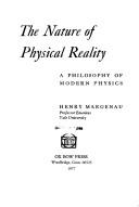 Cover of The nature of physical reality