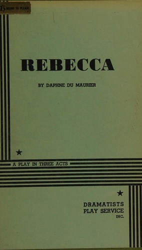 Cover of Rebecca, A Play