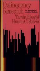 Cover of Delinquency research