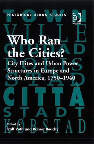 Cover of Who ran the cities?