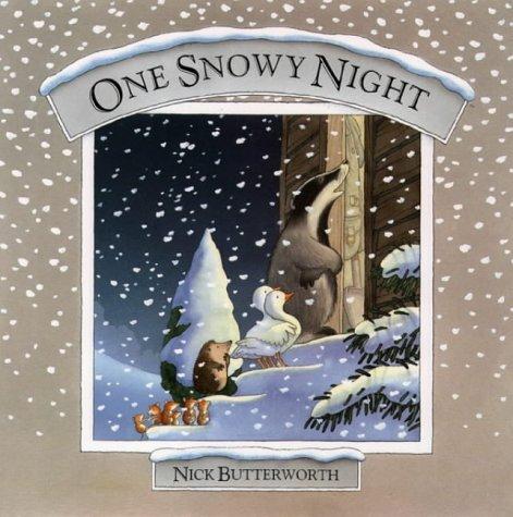 Cover of One snowy night