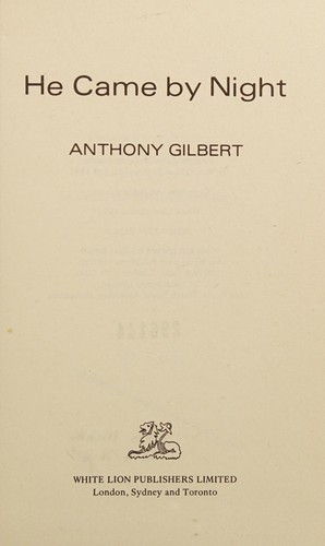 Cover of He came by night