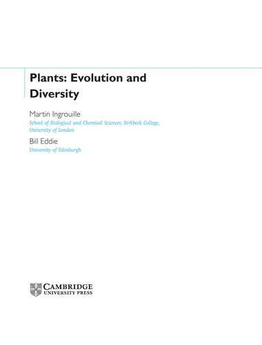 Cover of Plants