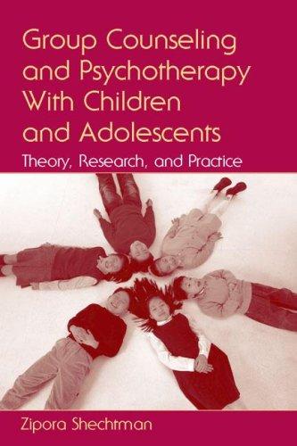 Cover of Group Counseling and Psychotherapy With Children and Adolescents