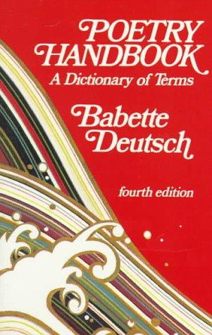 Cover of Poetry handbook