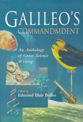 Cover of Galileo's Commandment