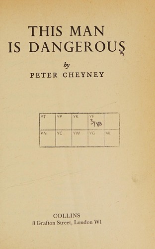 Cover of This man is dangerous