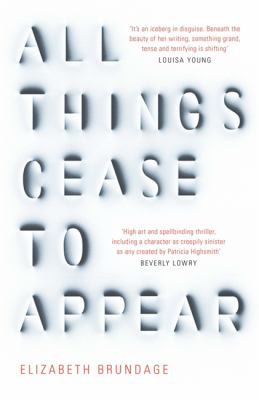 Cover of All things cease to appear