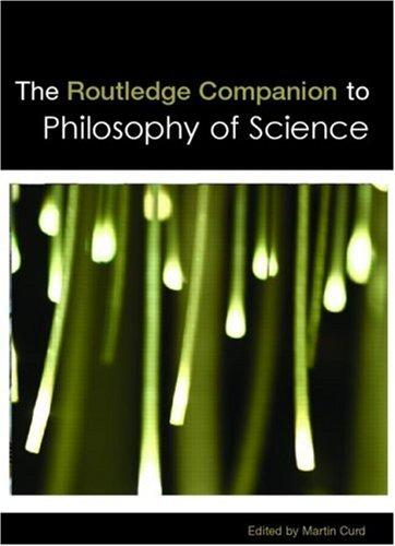 Cover of The Routledge Companion To Philosophy Of Science