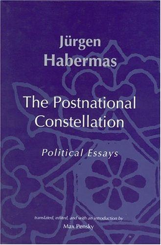 Cover of Die postnationale Konstellation