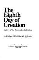 Cover of The eighth day of creation