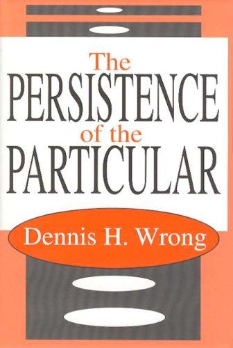Cover of The Persistence of the Particular