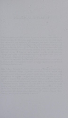 Cover of Political Internet