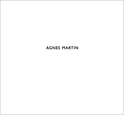 Cover of Agnes Martin
