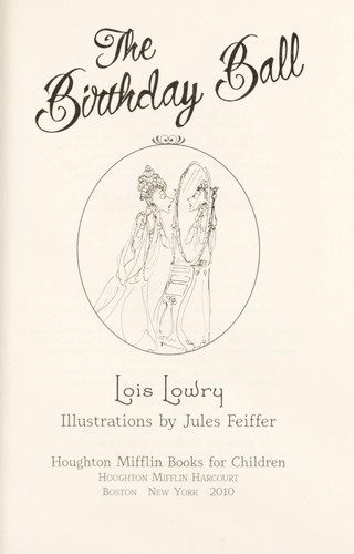 Cover of Birthday ball