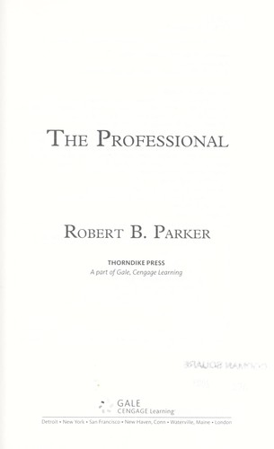 Cover of The professional