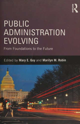 Cover of Public Administration Evolving