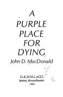Cover of A Purple Place for Dying