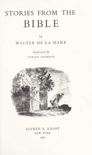 Cover of Stories from the Bible