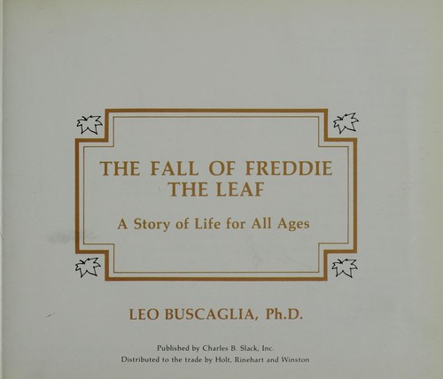 Cover of The Fall of Freddie the Leaf