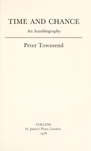 Cover of Time and Chance