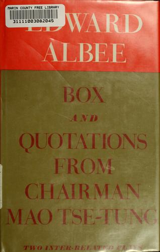 Cover of Box and Quotations from Chairman Mao Tse-tung