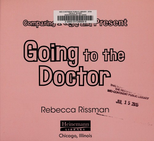 Cover of Going to the doctor