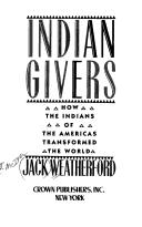 Cover of Indian givers