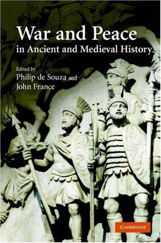 Cover of War and peace in ancient and medieval history