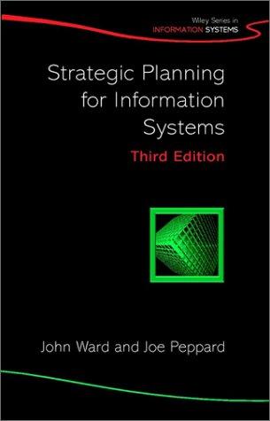 Cover of Strategic planning for information systems