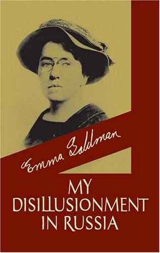 Cover of My disillusionment in Russia